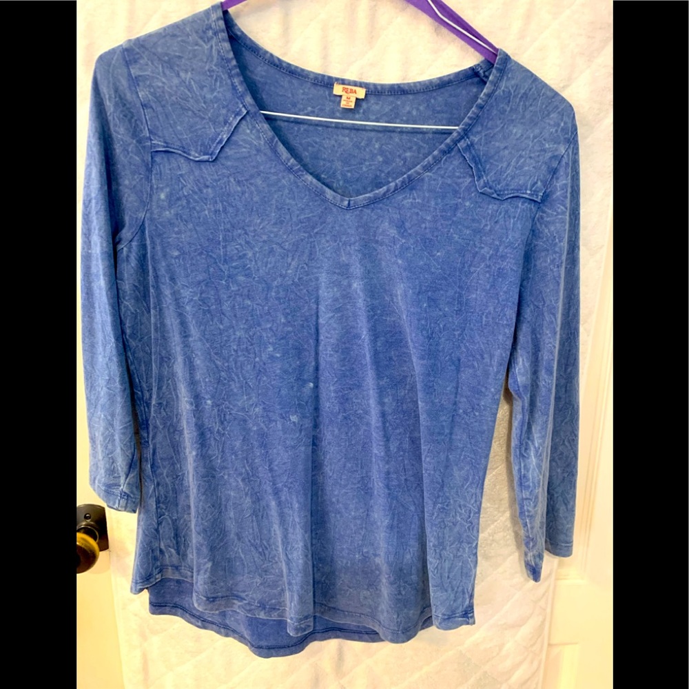 Denim look Reba pullover